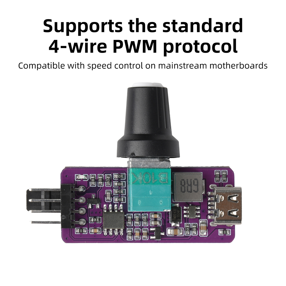 Pwm Charge Controller - DC 12V PWM Speed Controller 4-Pin