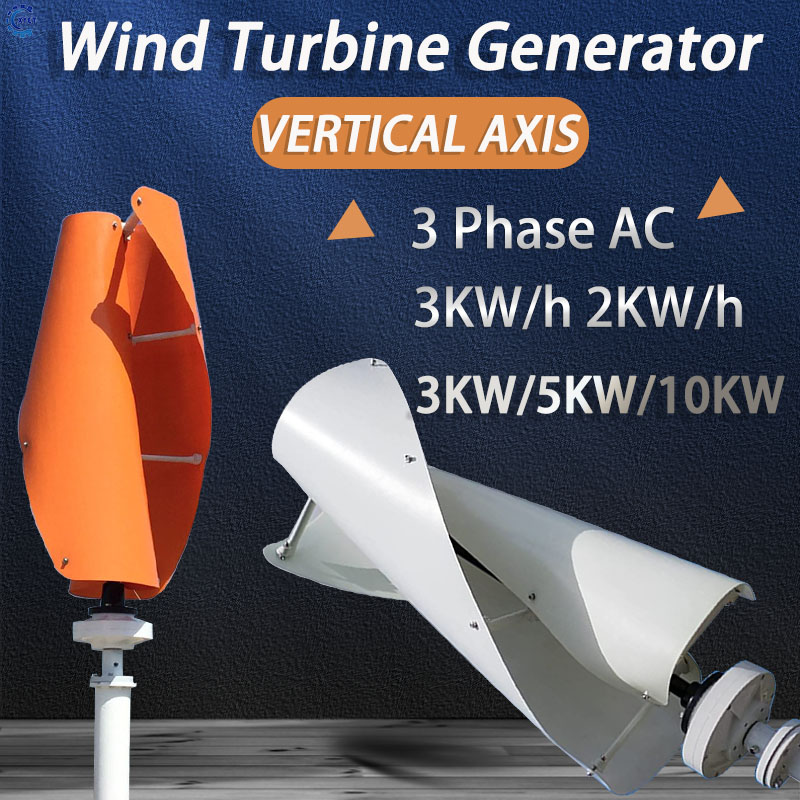 Renewable Energy Grid - Free Energy 10KW Vertical Axis Generator