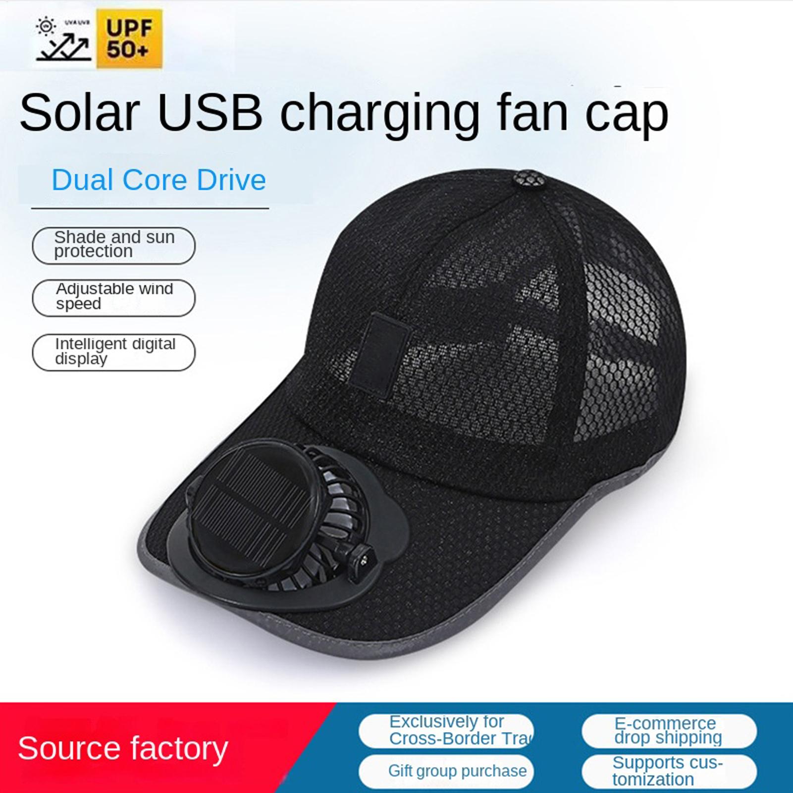 Solar Powered Caps with Fan Su - Renewable Energy Fan ulasan dan harga
