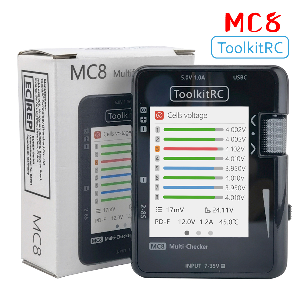 ToolkitRC MC8 SC100 Mini Size  - Pwm Charge Controller ulasan dan harga