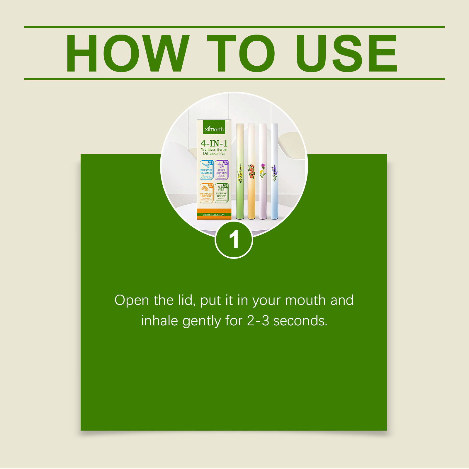 4 In 1 Air Freshening Pen Herb - Renewable Energy Resources ulasan dan harga