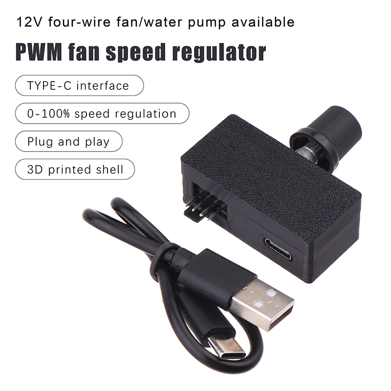 DC12V PWM 4-Pin Fan Speed Cont - Pwm Charge Controller ulasan dan harga