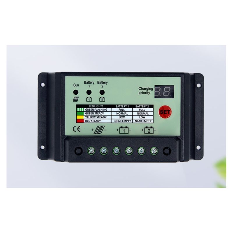 A41Z-Dual Battery Solar Charge - Pwm Charge Controller ulasan dan harga