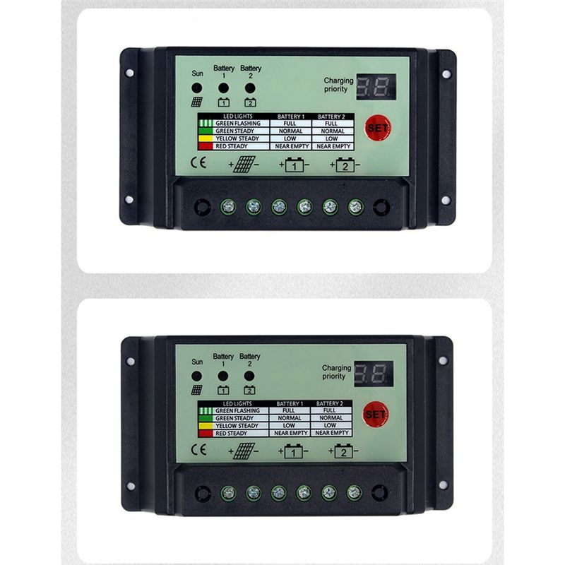 A41Z-Dual Battery Solar Charge - Pwm Charge Controller ulasan dan harga