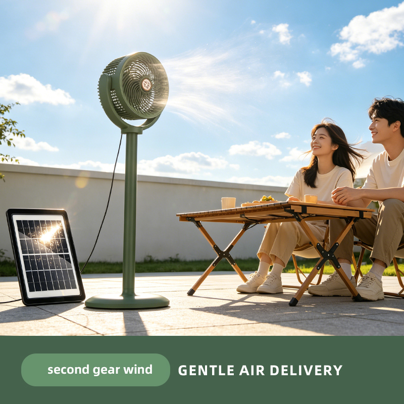 Air Turbine Circulation Floor  - Renewable Energy Fan ulasan dan harga