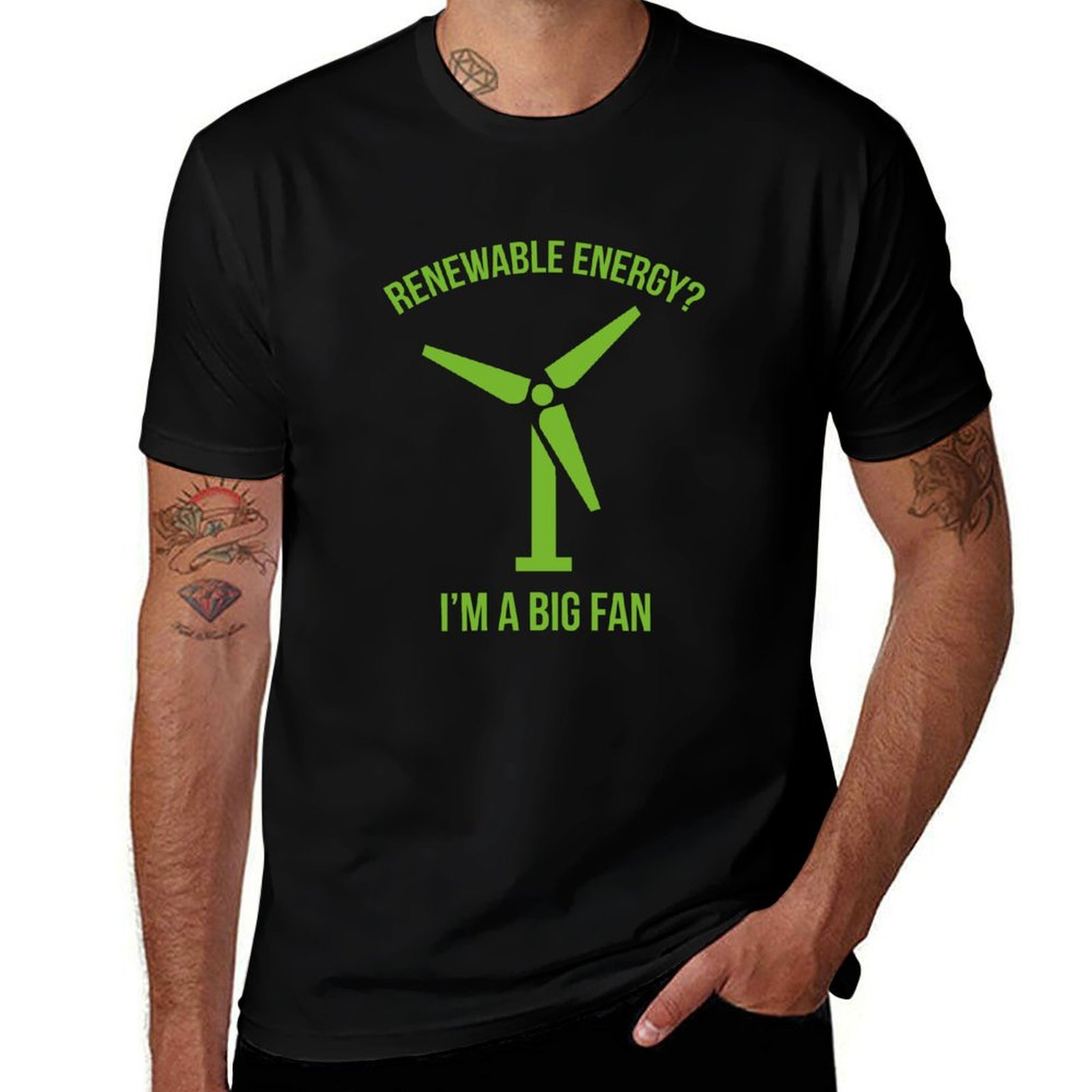 Renewable Energy T-Shirt Retro - Renewable Energy Graphics ulasan dan harga