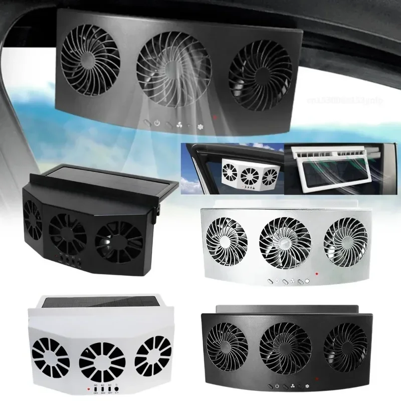 3 Head Car Exhaust Fan USB Rec - Renewable Energy Fan ulasan dan harga